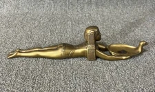 Art Deco Egyptian  "Queen of the Nile" Incense Burner Sculpture Figure Goddess