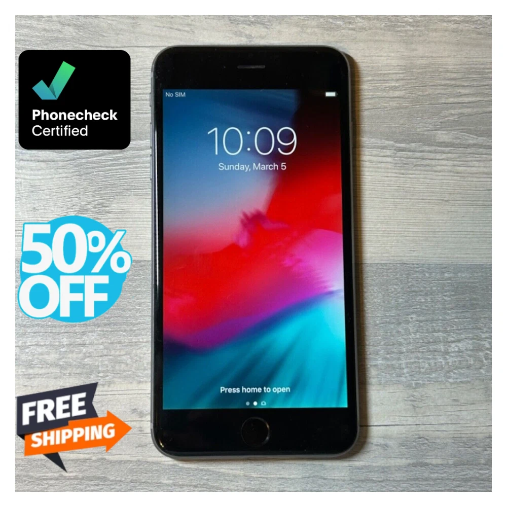 Apple iPhone 6 Plus Gray Phones for Sale - eBay