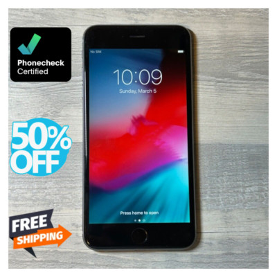 Apple iPhone 6 Plus 16GB/64GB Unlocked Verizon ATT Clean ESN - Space Gray, Gold