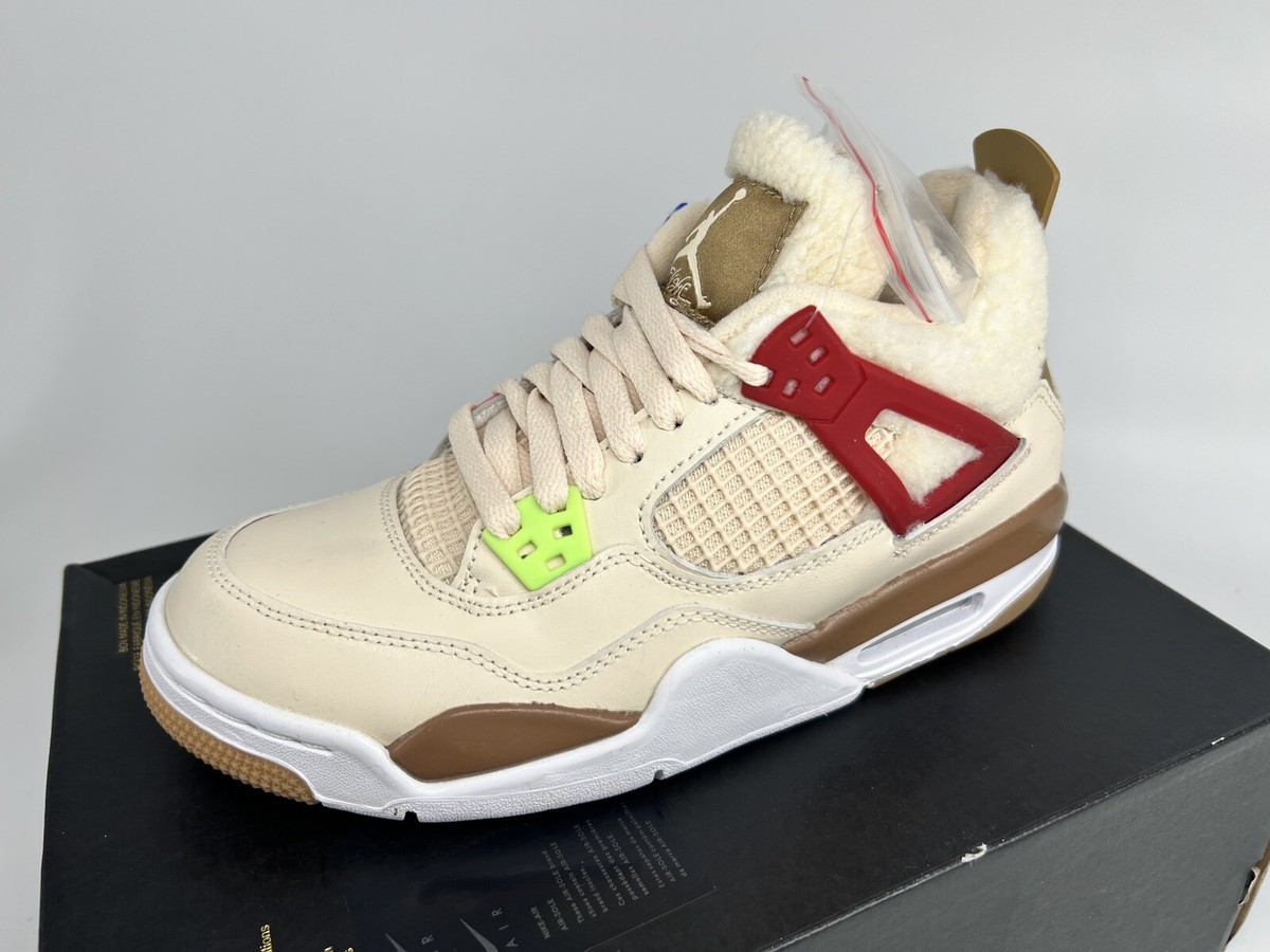 Size 6Y Air Jordan 4 Retro (GS) 'Wild Things' Shoes DH0572