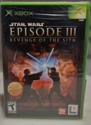 Star Wars Episode 3: Revenge of the Sith (Xbox, 2005) Sealed