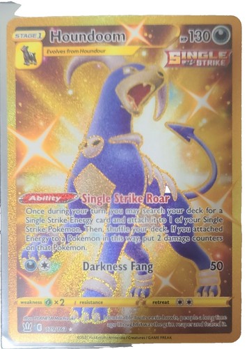 gold umbrella pokemon card Darkness Ablaze Secret Rare Big Parasol #199 this item offers a spectacular aesthetic for a gallery 2021 Pokemon Sword & Shield