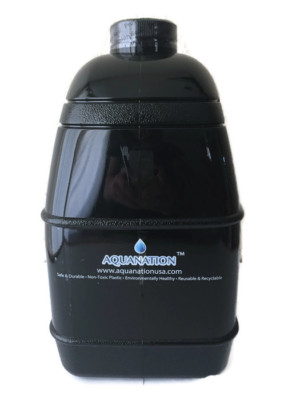 BPA Free 1 Gallon Plastic Drinking Water Bottle Container Canteen Jug Color H2O