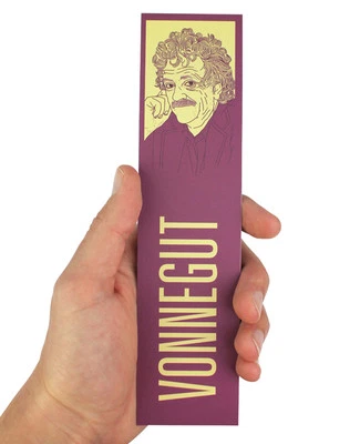 BESTPLAYEVER Kurt Vonnegut Bookmark! slaughterhouse five, cats cradle, anti-war, mother night