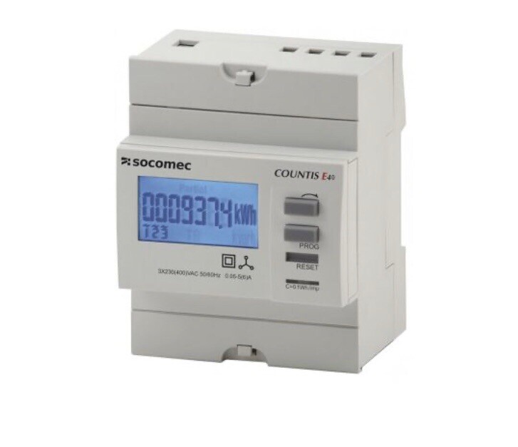 Compteur d'énergie Socomec 48503008 avec liaison Modbus RTU
