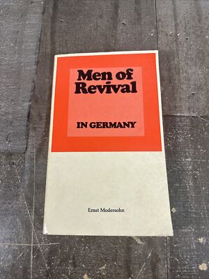 Men Of Revival In Germany By Ernst Modersohn Herold Publishers Paperback Book