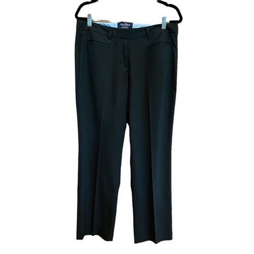 Lands End Womens Black Pants Fit 2 