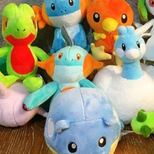 Sitting Cuties Fit Plush Toy Anime Game Doll Generation III Hoenn Region link 8