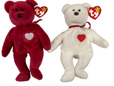 Valentina  Valentino Brown Nose TY Beanie Babies  Collection RARE