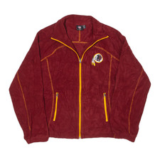 Nfl Washington Redskins Fleece Usa Jacket Maroon Womens L