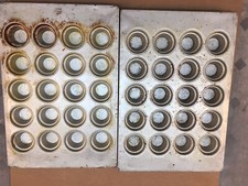 Chicago Metallic Or Amco Muffin Pans 20 On With Lip Lot Of 6