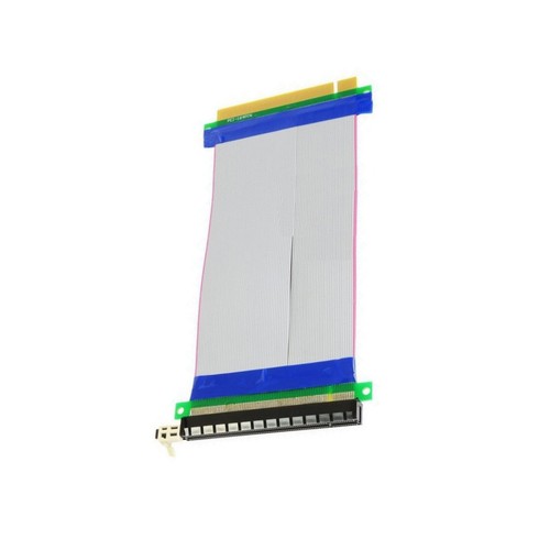 Male To Female PCI-E x16 Powered Flexible Riser Cable Extension Card Adapter b - Afbeelding 9 van 9
