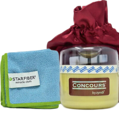 Zymol Concours Glaze 8 oz Handcrafted Deep Gloss with Microfiber Cloth