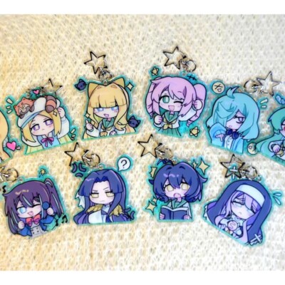 Gushing over Magical Girls Hiiragi Utena Araga Nemo Haruka Acrylic Keychain