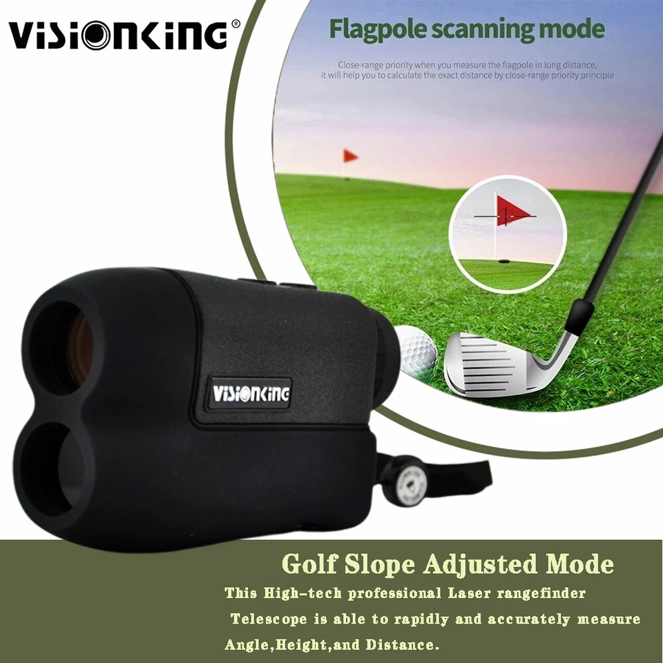 Visionking LCD 6x25 Laser Range Finder Angle Height 600m Distance Measurement - Image 2 of 4