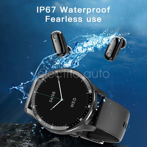 Smart Watch with Earbuds 1.32 inche Screen Watch Bluetooth Call Fitness Tracker - Zdjęcie 17 z 24