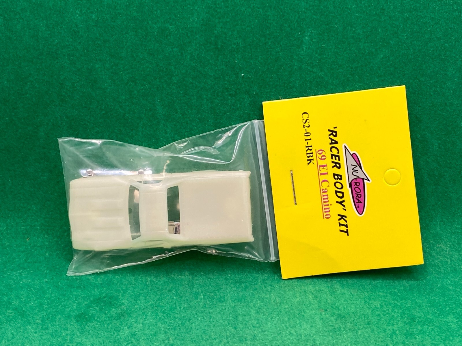 1 ORIGINAL NURORA '69 EL CAMINO COMPLETE BODY KIT, PAINTABLE BODY, NEW