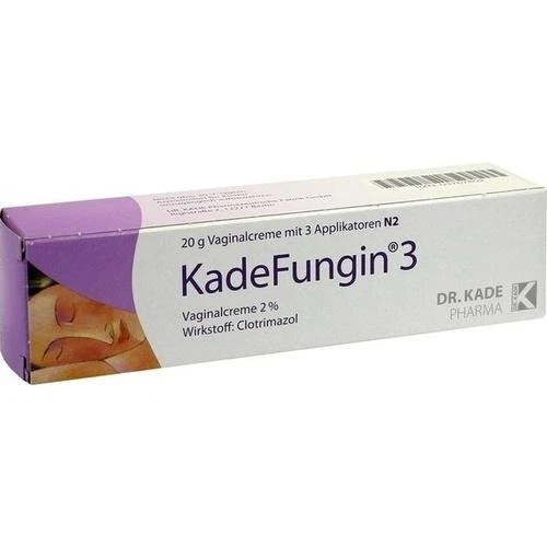 DR. KADE PHARMAZEUTISCHE FABRIK GMBH KADEFUNGIN 3 Vaginalcreme 20g PZN 3767802