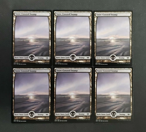 MTG MODERN HORIZONS #252/254 *SNOW-COVERED SWAMP* NM (X1)