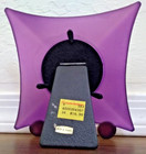 Aaron Brothers 3X3 Circle Girl's Diamond Picture Frame 1993 Purple W/Stand Used — photo 2
