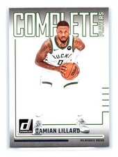 2023-24 Donruss Basketball #7 Damian Lillard Complete Players Milwaukee Bucks