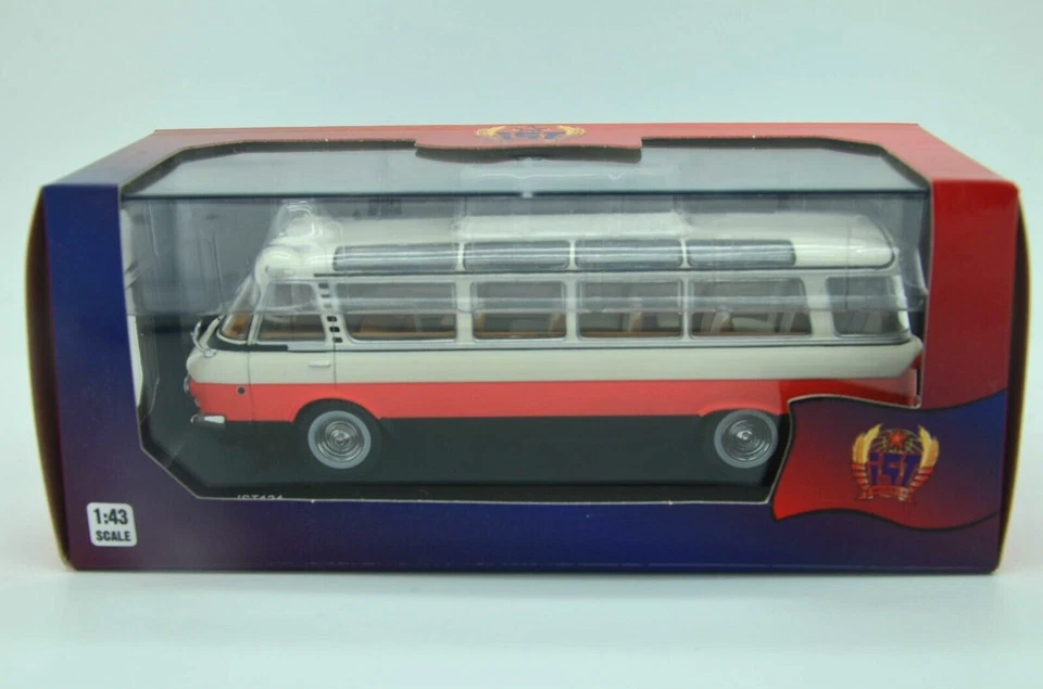 IXO/IST 1/43 IST124 ZIL 118 UNOST autobus 1964 DDR Ultra Rare! NLA! - Immagine 2 di 4