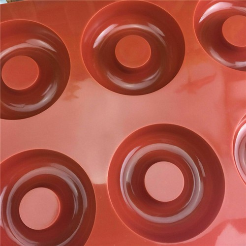 8 Cavities Silicone Mini Donut Doughnut Muffin Pan Maker Ring Biscuit Cake Mold. - Picture 5 of 10