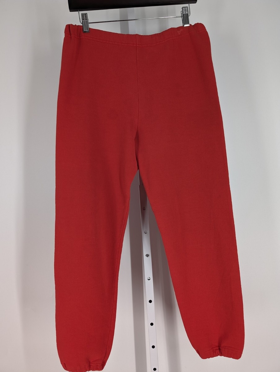 Vintage 80s 90s Russell Athletic Red Sweatpants 30-36