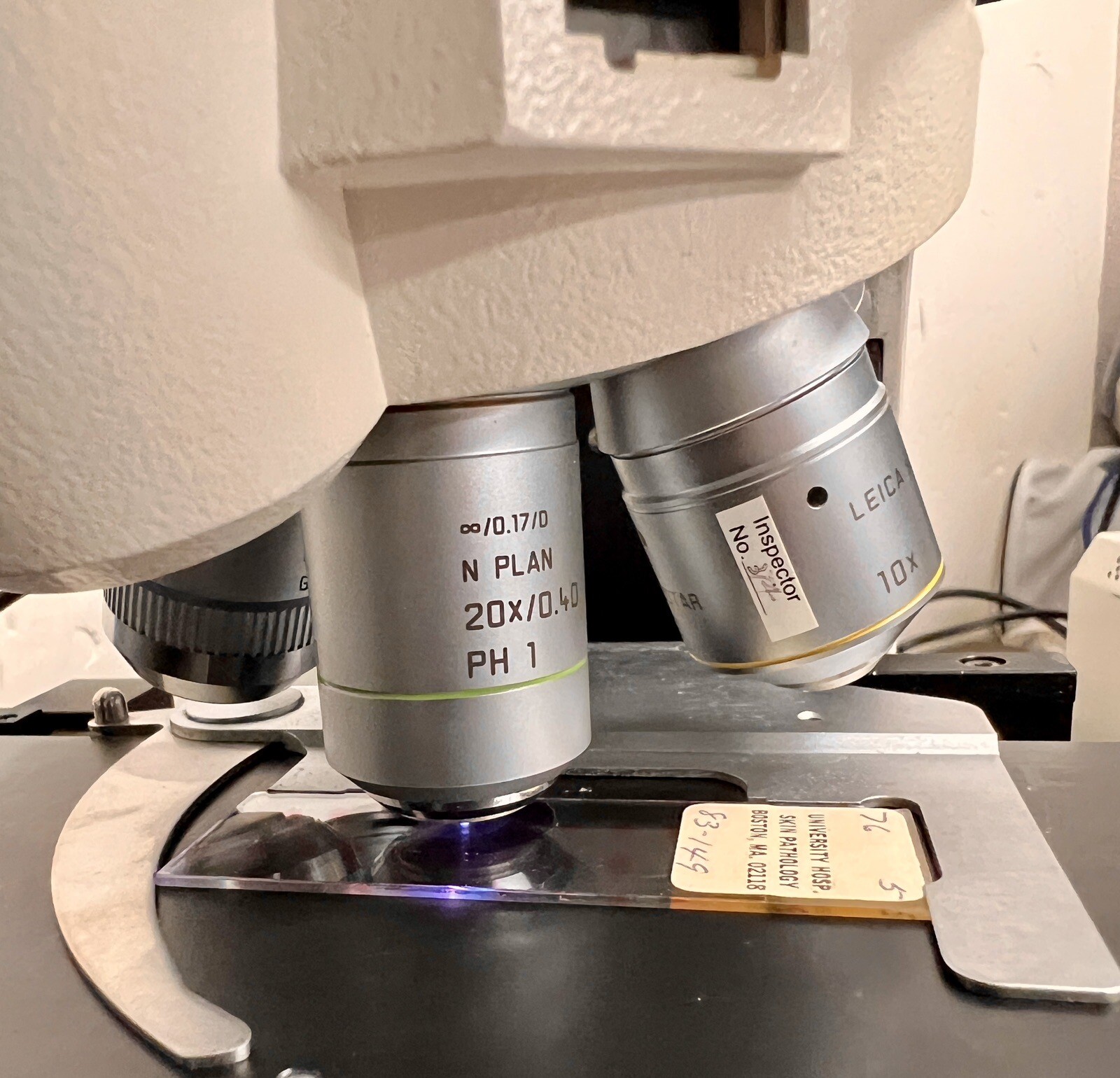 Leica DM DMLA Microscope Full Motorized Fluorescence+ Camera | eBay