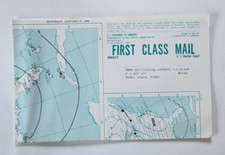 1968 Jan 27, USA Daily Weather Map York Continental Airways Department Commerce