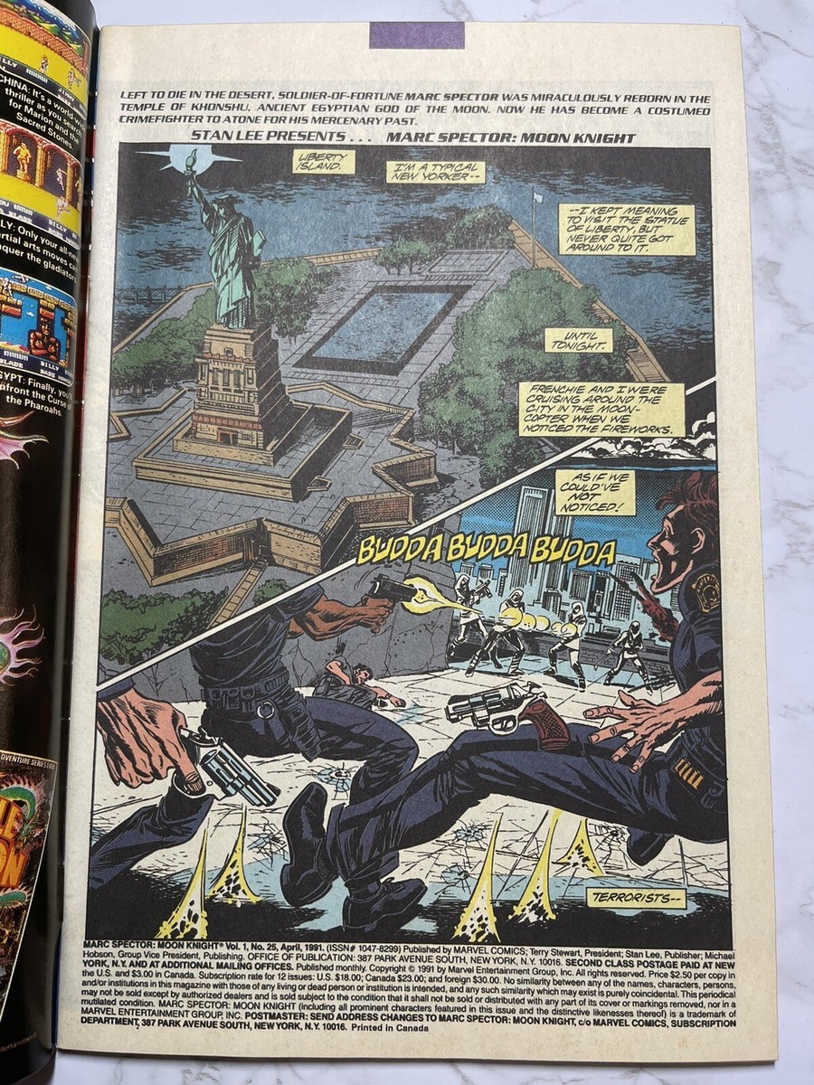 Marc Spector: MOON KNIGHT #25 - Enter: Ghost Rider - Giant-Sized