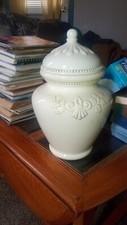 Porcelain Urn With Lid