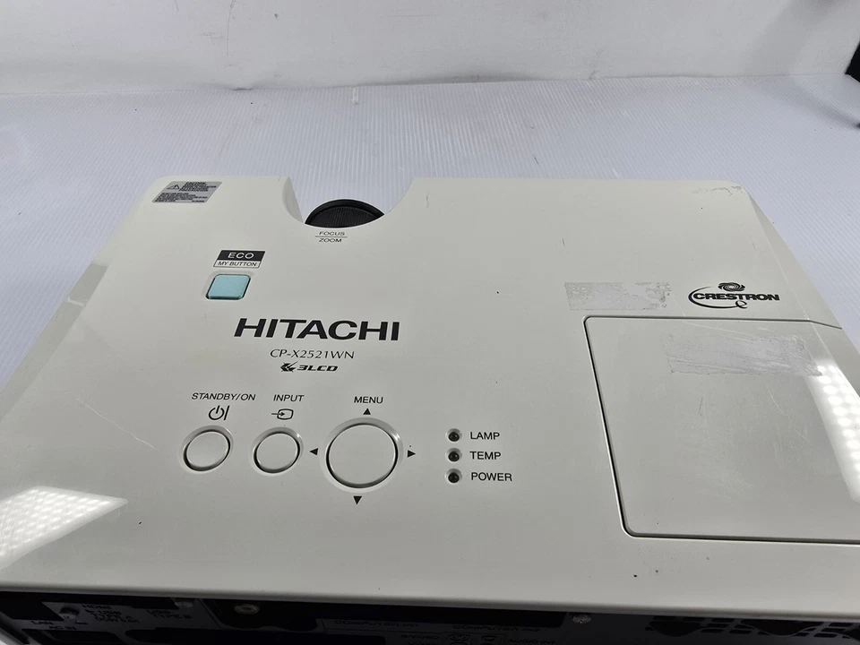 Hitachi CP-X2521WN - 3LCD Projector, 2700 Lumens, Full HD - - Image 4 of 4