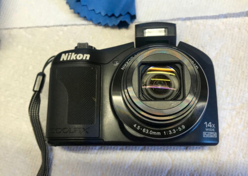 Nikon CoolPix L610 Nikkor 14X Szeroki zoom Autofocus 16 MP Full HD Aparat cyfrowy - Zdjęcie 1 z 10