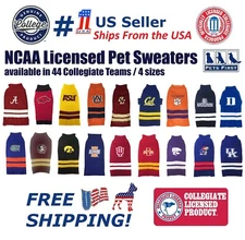 Pets First NCAA Pet Sweater for Dogs & Cats Warm & Cozy Knit Dog Sweater
