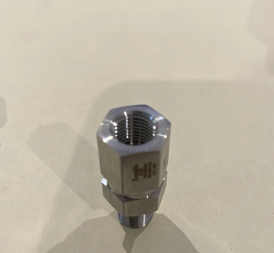 New Swagelok SS-6CP5-1/3Stainless Steel 1-Piece Poppet Check Valve Sealed - Image 3 of 3