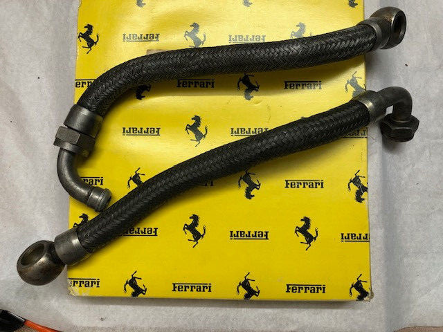 Ferrari 308 Mondial Oil lines early OEM good used lines
