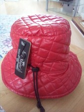 Major Hut Fischerhut Unisex rot neu mit Etikett