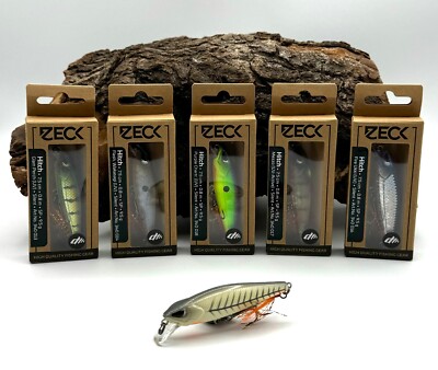 Zeck Hitch 7,5cm Twitchbait 9,5g 0,8m Lauftiefe SP 6 Farben BA Edition Wobbler