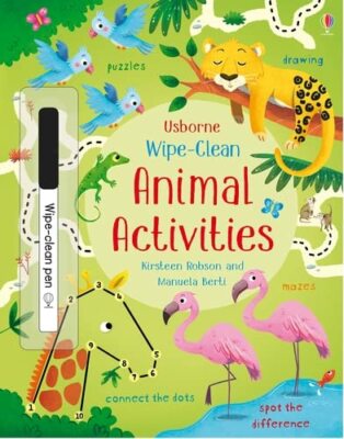 Wipe-Clean Animal Activities (Wipe-clean Activities) By Kirsteen