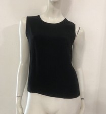 MOSCHINO Top maglia canotta nera Tg 42