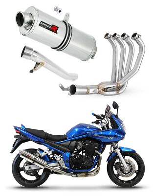 Suzuki GSF 650 BANDIT N / S 2007 - 2016 Terminale di Scarico Marmitta Silenziatore OVR + dB killer DOMINATOR sistema di scarico