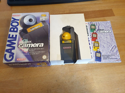 Gameboy Color Camera gelb yellow OVP CIB Boxed PAL GBC