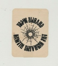 Vintage CHARLIE McCOY 3x4" Sticker FN 6.0 The Nashville Hitman