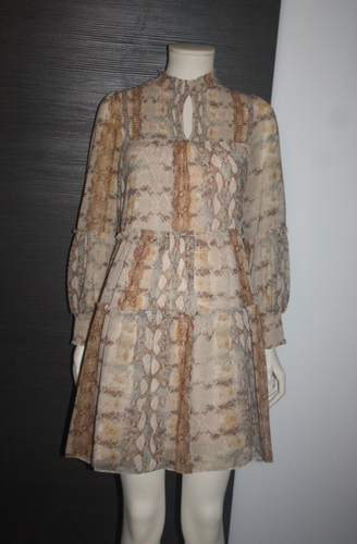 STEFFEN SCHRAUT, Kleid DRESS Stehkragen, ANIMAL Look. Gr. 38, NEU - SALE!!! - Picture 7 of 11