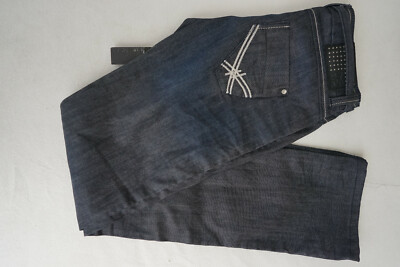 TRUTH OR DARE Damen Jeans low waist straight Hose 28/34 W28 L34 darkblue NEU. 