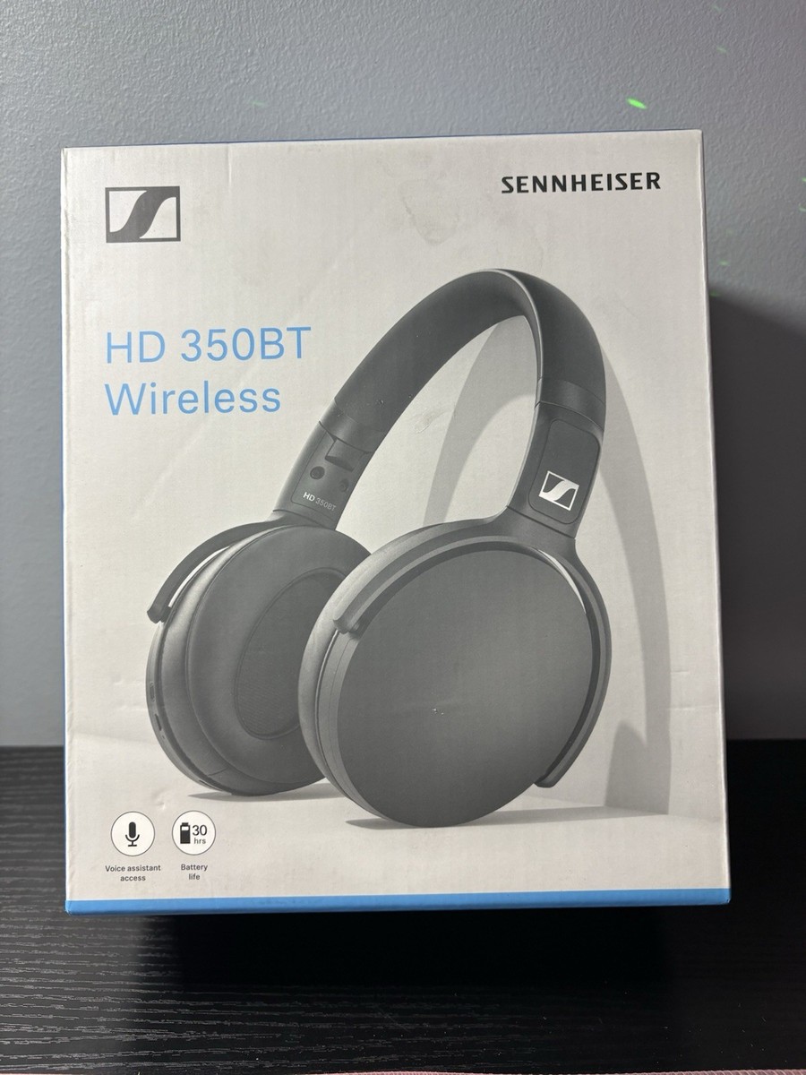 Sennheiser HD 350BT Bluetooth Over Ear Headphones With Mic
