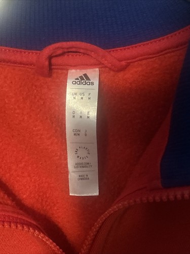 FC Bayern Adidas 2021 Retro Training Track Full Zip Up Jacket Mens M Size RARE - Picture 4 of 17