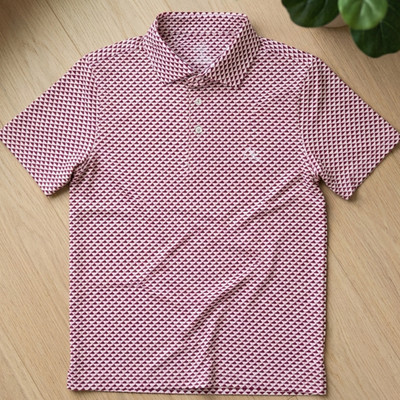 TREND Rhoback The Lover Men's Polo White Maroon Virginia State VT Hokies Golf