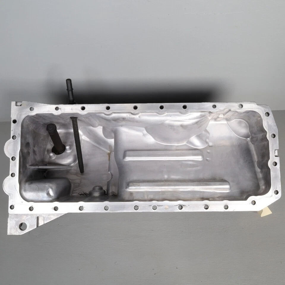 2007-2011 BMW 128i 328i 528i Z4 3.0 Engine Oil Pan 11137552414 OEM Used Foto 3 de 4